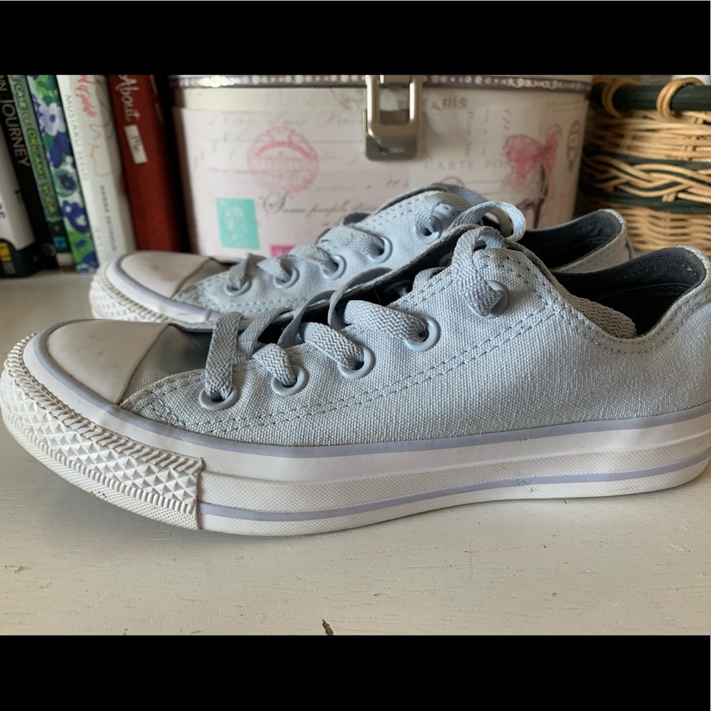 Baby Blue Converse